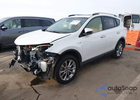 2017 Toyota Rav4 Hybrid Limited z USA, uszkodzony, nr VIN JTMDJREV9HD125543